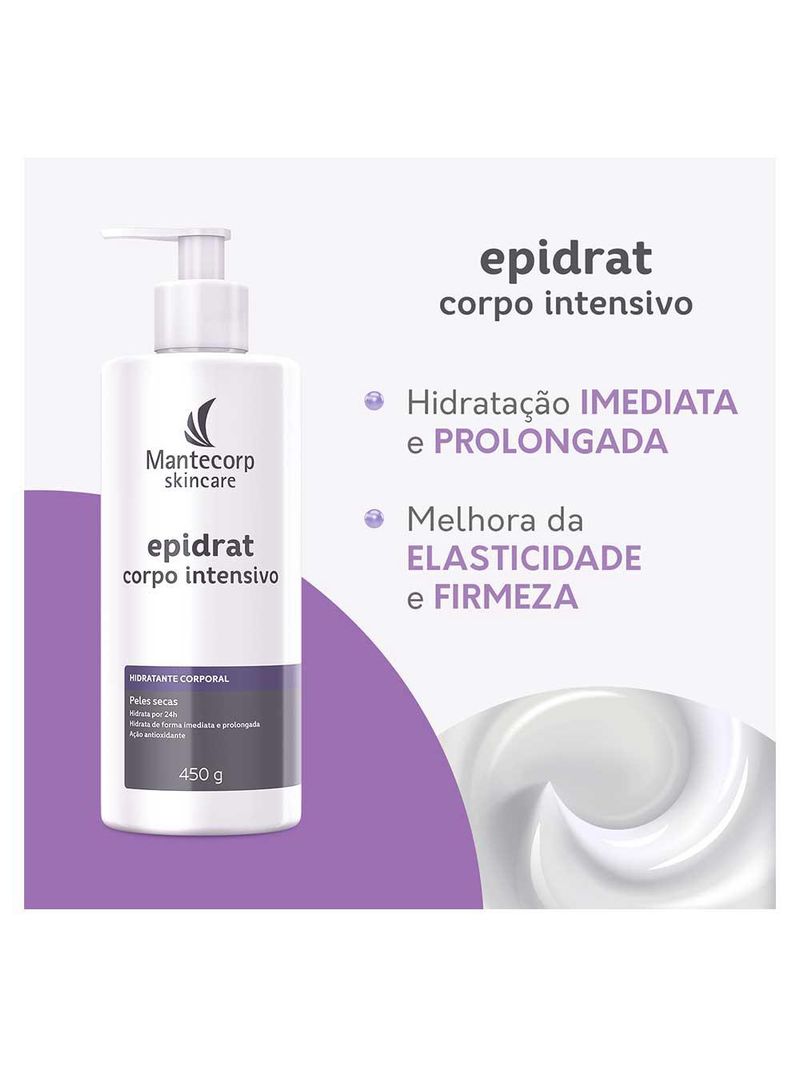 Hidratante corpo intensivo  epidrat  - mantecorp skincare