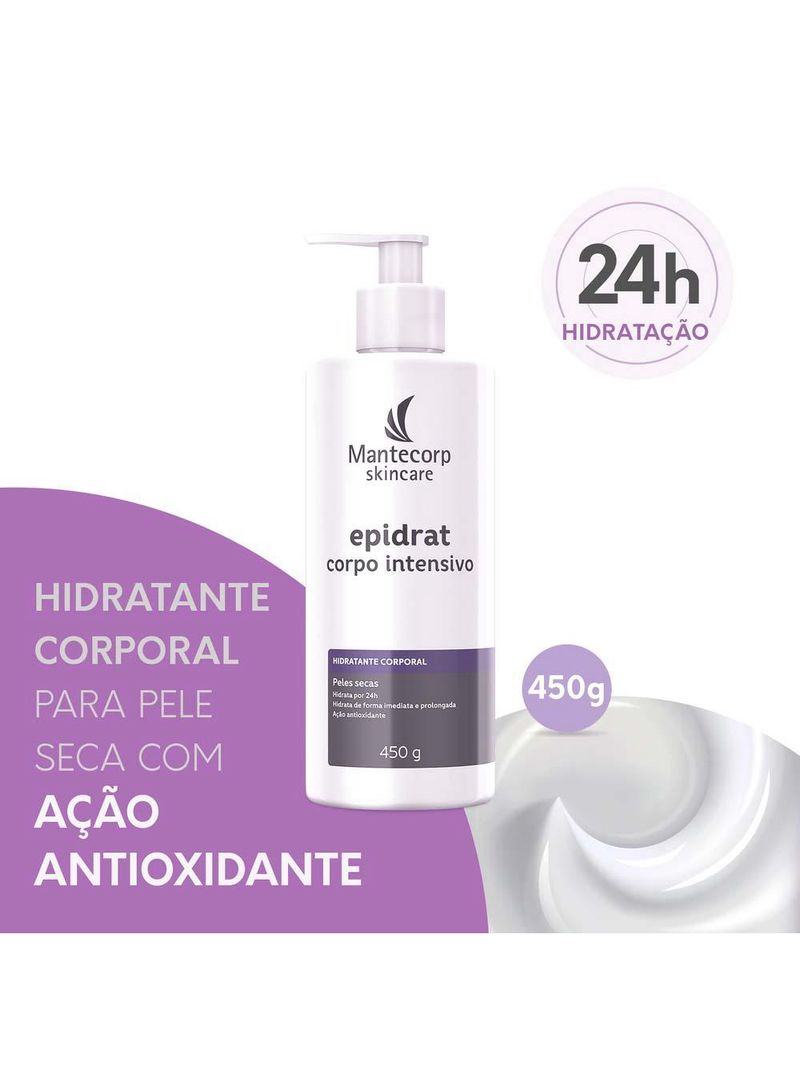 Hidratante corpo intensivo  epidrat  - mantecorp skincare
