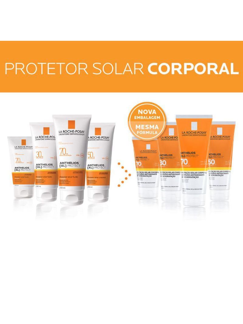 Anthelios xl fps 30la roche-posay- protetor solar fluído