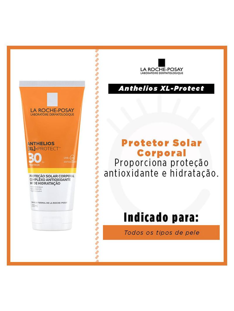 Anthelios xl fps 30la roche-posay- protetor solar fluído