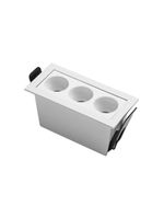 Spot De Embutir Nordecor Downlight Powerus Led Alto Irc 90 6w Bivolt Lente Branca 3000k
