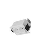 Spot De Embutir Nordecor Downlight Powerus Led Direcionável Alto Irc 90 4w Bivolt Lente Branca 3000k
