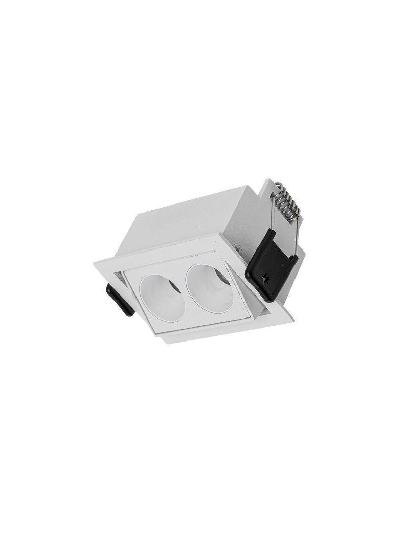 Spot De Embutir Nordecor Downlight Powerus Led Direcionável Alto Irc 90 4w Bivolt Lente Branca 3000k