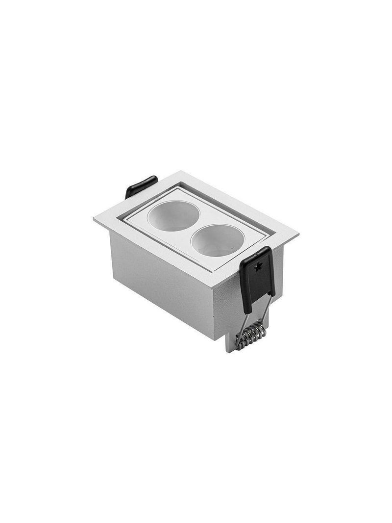 Spot De Embutir Nordecor Downlight Powerus Led Direcionável Alto Irc 90 4w Bivolt Lente Branca 3000k
