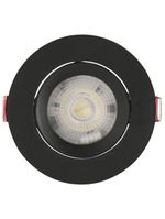 Spot Led Tramontina Redondo 3 W 6500 K Preto Com Luz Branca