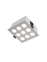Spot De Embutir Nordecor Downlight Powerus Led Alto Irc 90 18w Bivolt Lente Branca 3000k