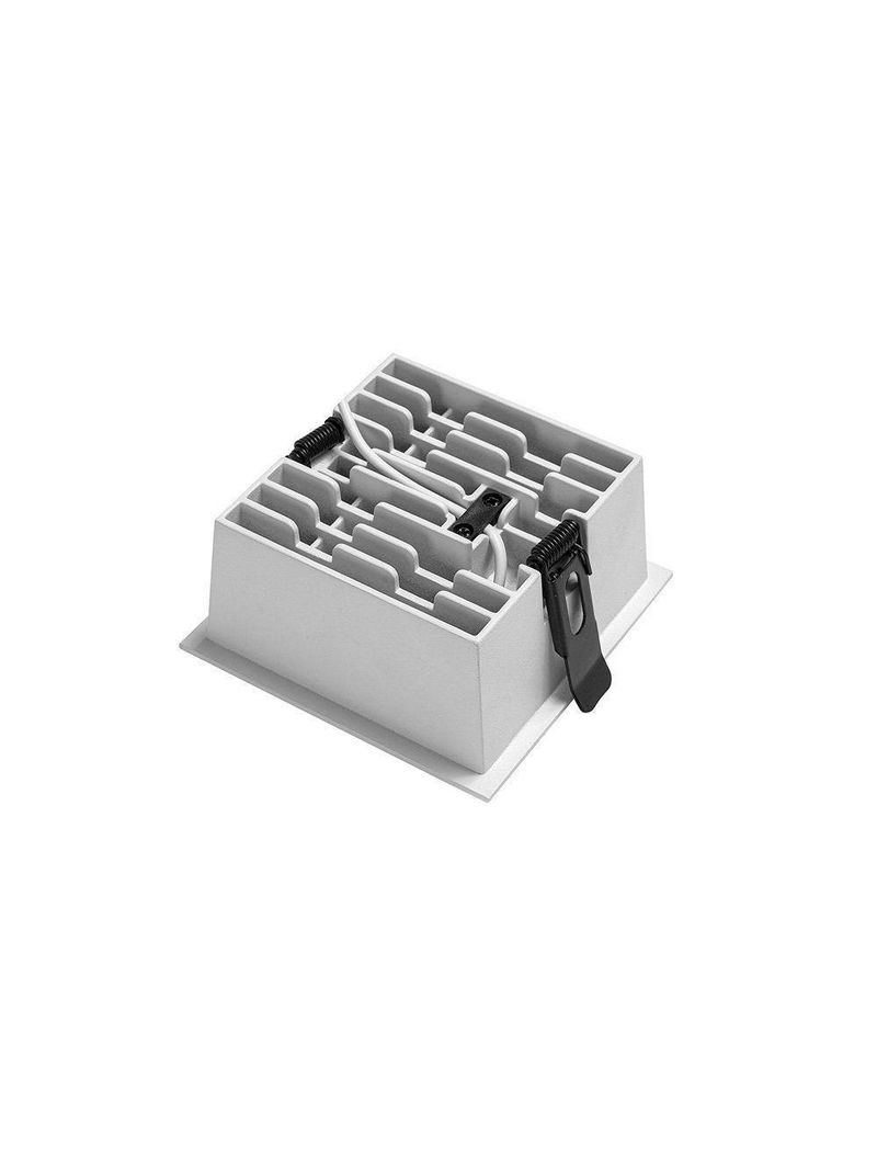 Spot De Embutir Nordecor Downlight Powerus Led Alto Irc 90 18w Bivolt Lente Branca 3000k