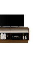 Rack Para Tv Ra2003 Até 42 Polegadas C/ 2 Gavetas E 2 Nichos Natural/off White - Tecno Mobili