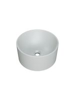 Cuba De Apoio Redonda Bl30w Cinza Matte Fosca Cinza Matte Fosco