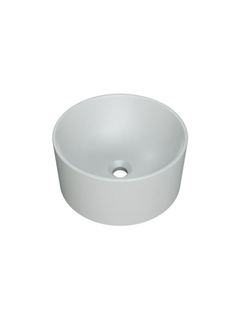 Cuba De Apoio Redonda Bl30w Cinza Matte Fosca Cinza Matte Fosco