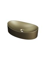 Cuba De Apoio Oval Canoa Bc47w Ouro Velho Matte Fosca Ouro Velho Matte Fosco