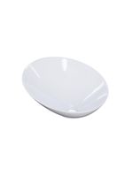 Cuba De Apoio Meia Lua Bm38 38,5x38,5cm Branca Branco Gel