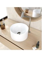 Cuba De Apoio Redonda Bl30w Branca Branco Gel