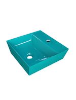 Cuba Apoio Angular Quadrada Volcano Aq33w Azul Turquesa Azul Turquesa