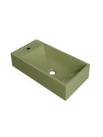Cuba Apoio Retangular Roma Rl545w Verde Acqua Verde Acqua