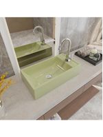 Cuba Apoio Retangular Roma Rl545w Verde Acqua Verde Acqua