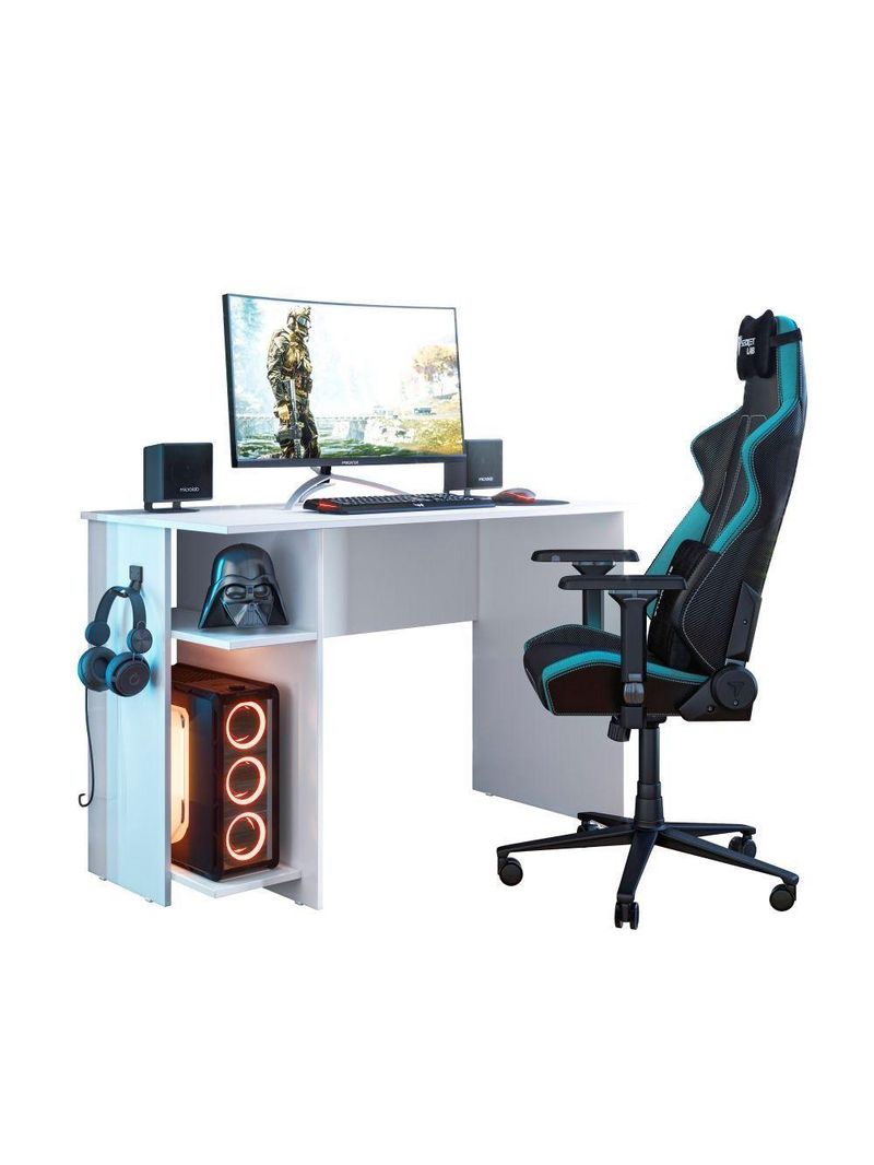 Escrivaninha Gamer West Branco