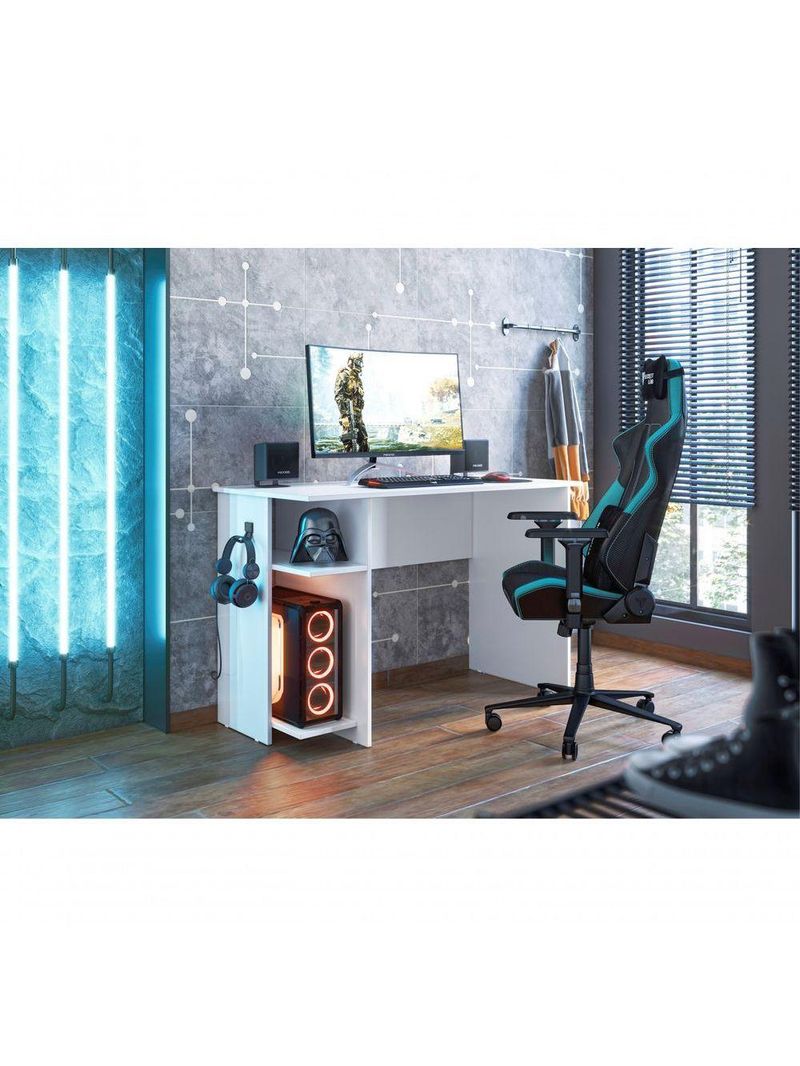 Escrivaninha Gamer West Branco