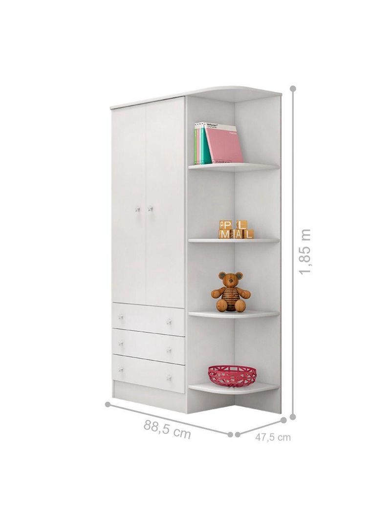 Quarto De Bebê York Branco