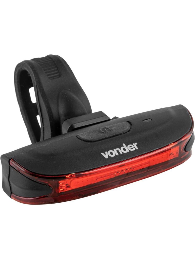 Lanterna traseira para bicicleta recarregável vonder