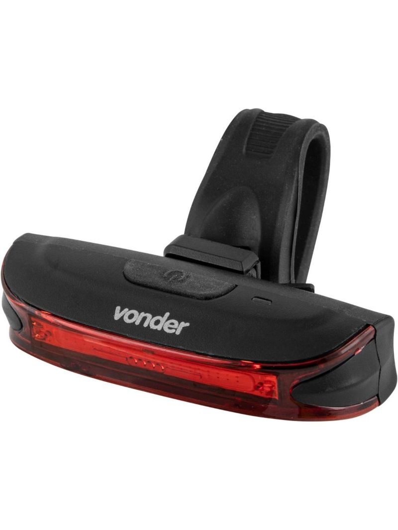 Lanterna traseira para bicicleta recarregável vonder