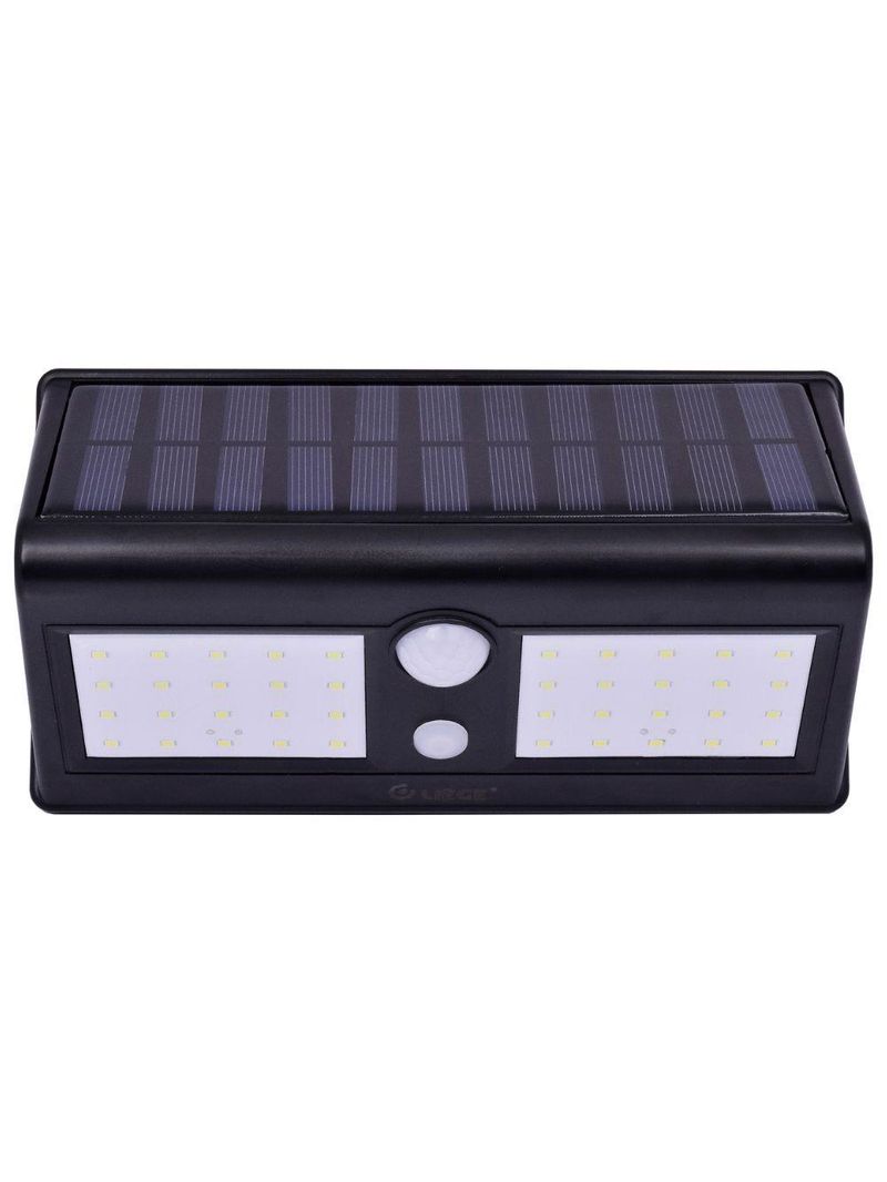 Luminária led solar parede 8w 300lm liege