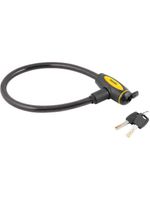 Cadeado para bicicleta 60cm plastificado vonder