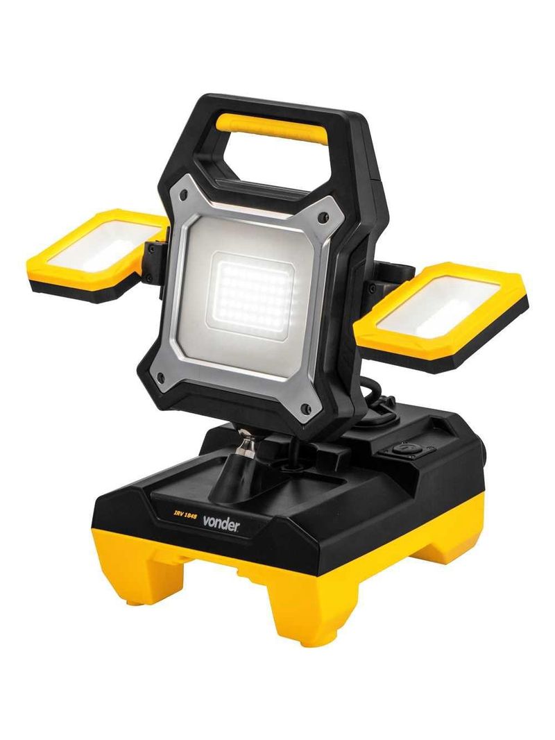 Refletor led 18v sem bateria irv1848 vonder