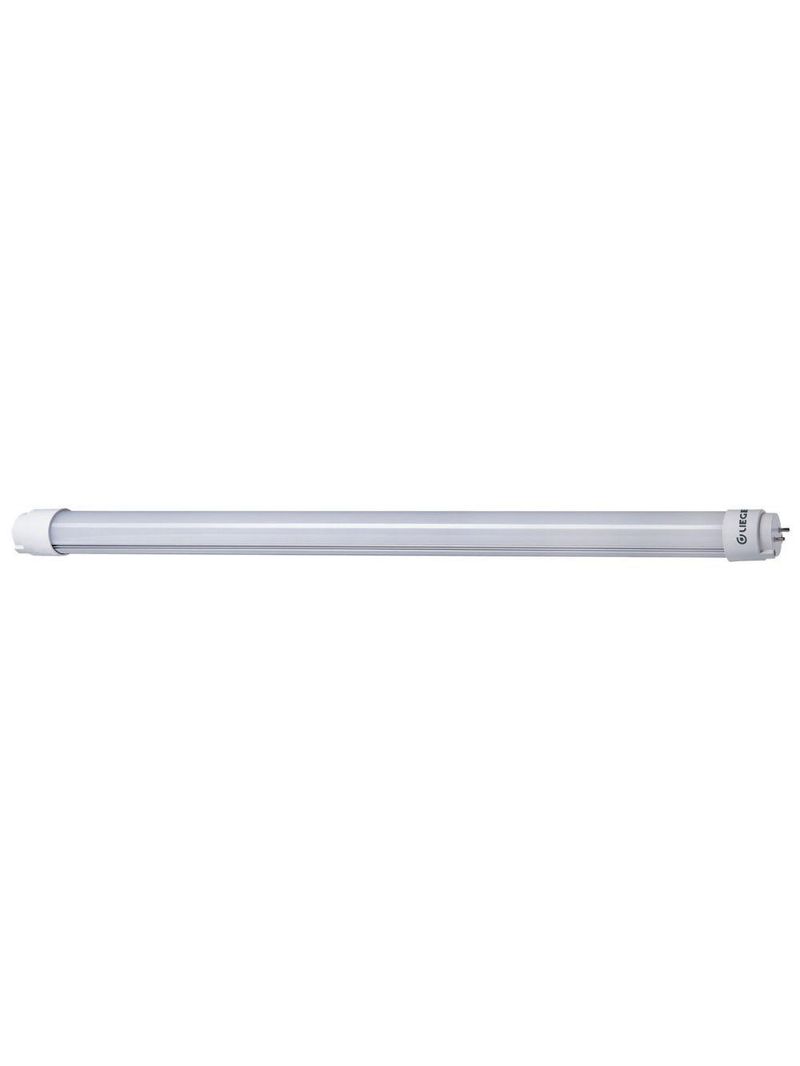 Lâmpada led tubular 9,9w t8 6500k branca bivolt liege