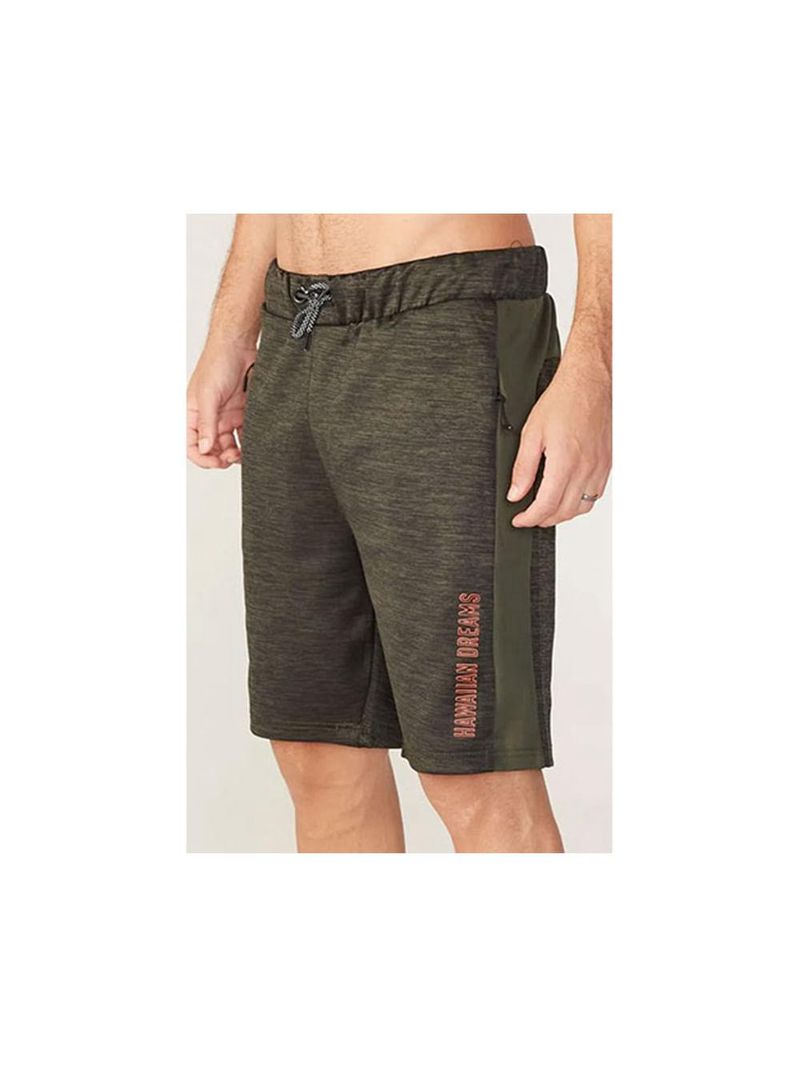 Bermuda sintética masculina charcoal 7494a - hd