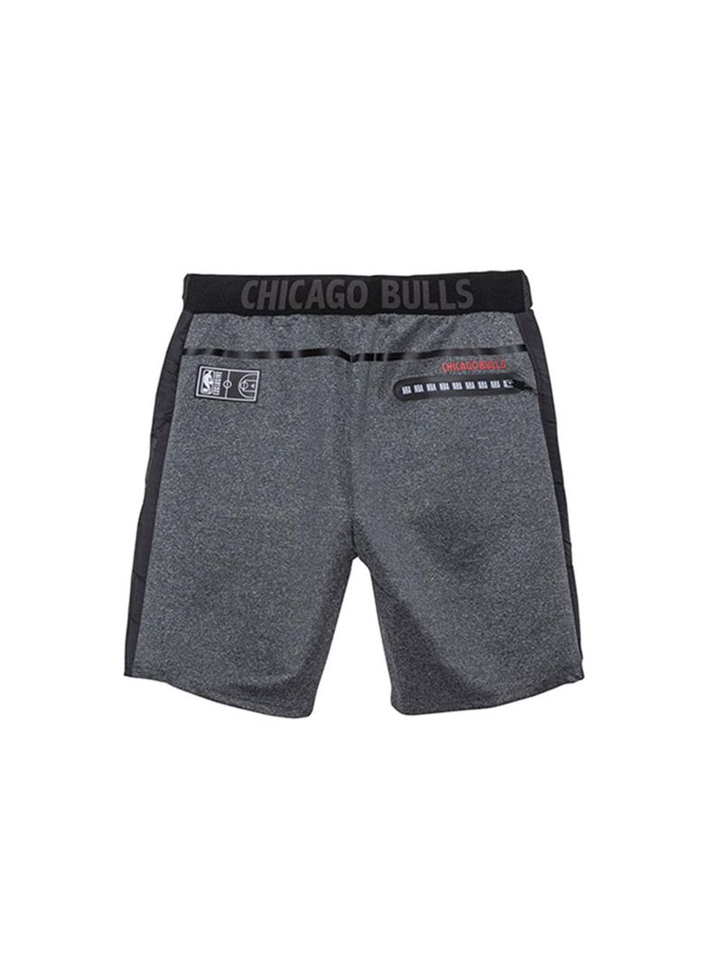 Bermuda sintética masculina chicago bulls preta mescla n498a - nba