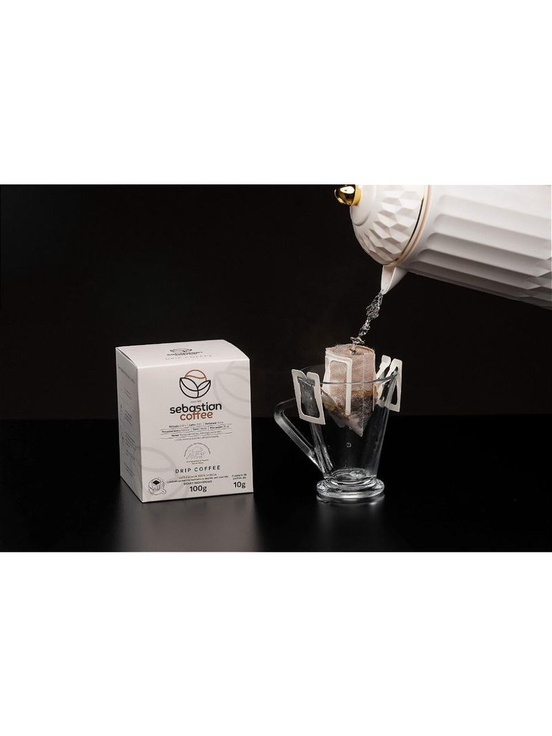 Kit drip coffee - sebastian coffee - 40 sachês (4 caixas)