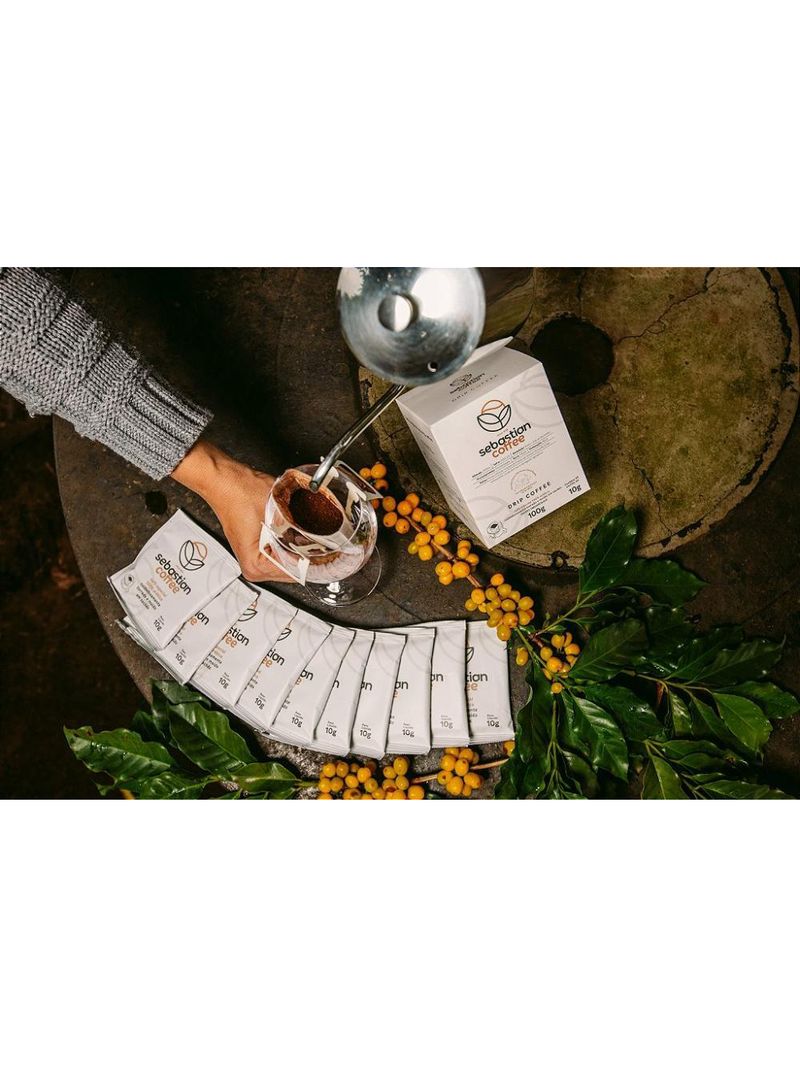 Kit drip coffee - sebastian coffee - 40 sachês (4 caixas)