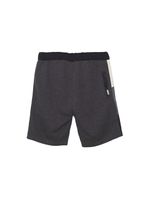 Bermuda de moletom masculina black melange 7495a - hd