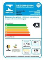Lavadora suggar lavamax eco 20kg 6 programas de lavagem 580w branca