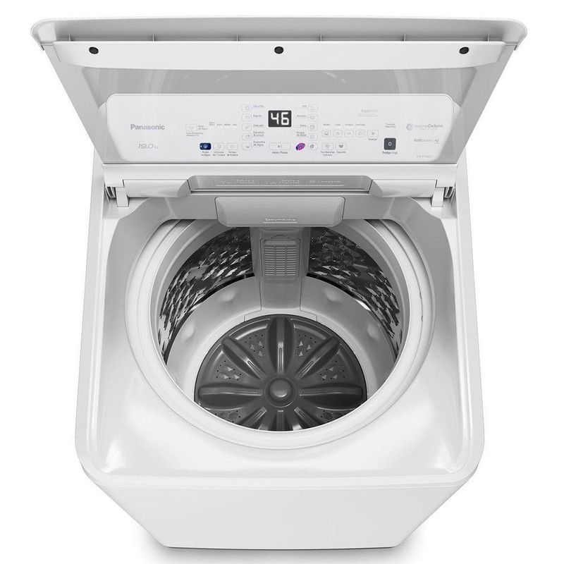 Lavadora NAF190G1W Ciclo Aroma Soft Closing 19kg Panasonic Branco 110V