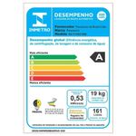 Lavadora NAF190G1W Ciclo Aroma Soft Closing 19kg Panasonic Branco 110V