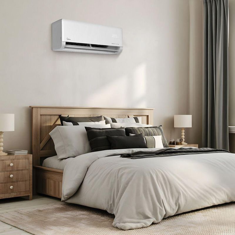Ar Condicionado Tri Split HW e Cassete 1V Midea 27000 BTU (2x9+1x18) Quente e Frio 220V 38MBMTA27M5