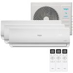 Ar Condicionado Tri Split Elgin 27000 BTUs (HW 1x09K + 2x12K) Quente e Frio Inverter 220V R32 MTQE27C2CB