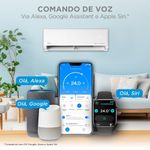 Ar Condicionado Midea Split Hi Wall Inverter Ai Ecomaster 18000 Btus Frio R-32 220V