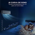Ar Condicionado Midea Split Hi Wall Inverter Ai Ecomaster 18000 Btus Frio R-32 220V