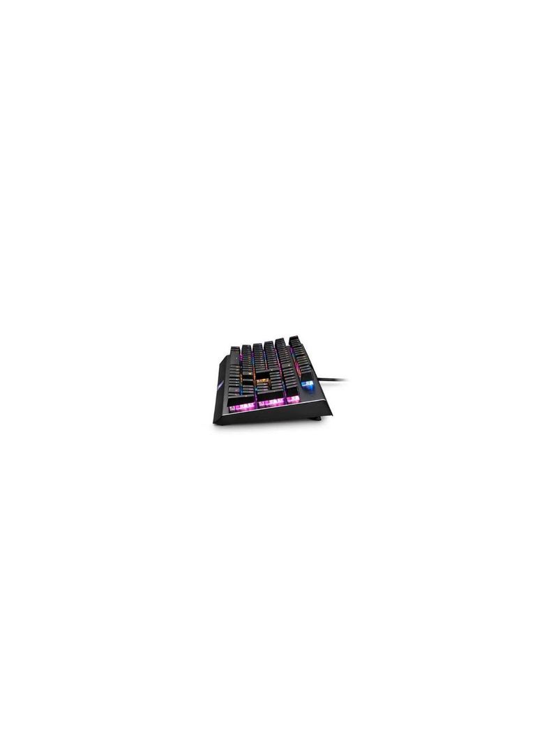 Teclado gamer mecânico macro kane warrior preto - multilaser
