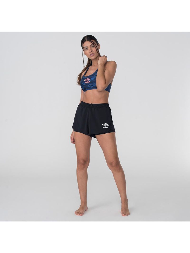 Shorts feminino umbro futevolei graphic camuflage