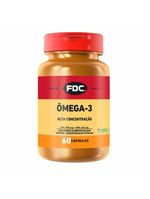 Suplemento alimentar em comprimidos fdc - Ômega 3 2400mg  alta concentração