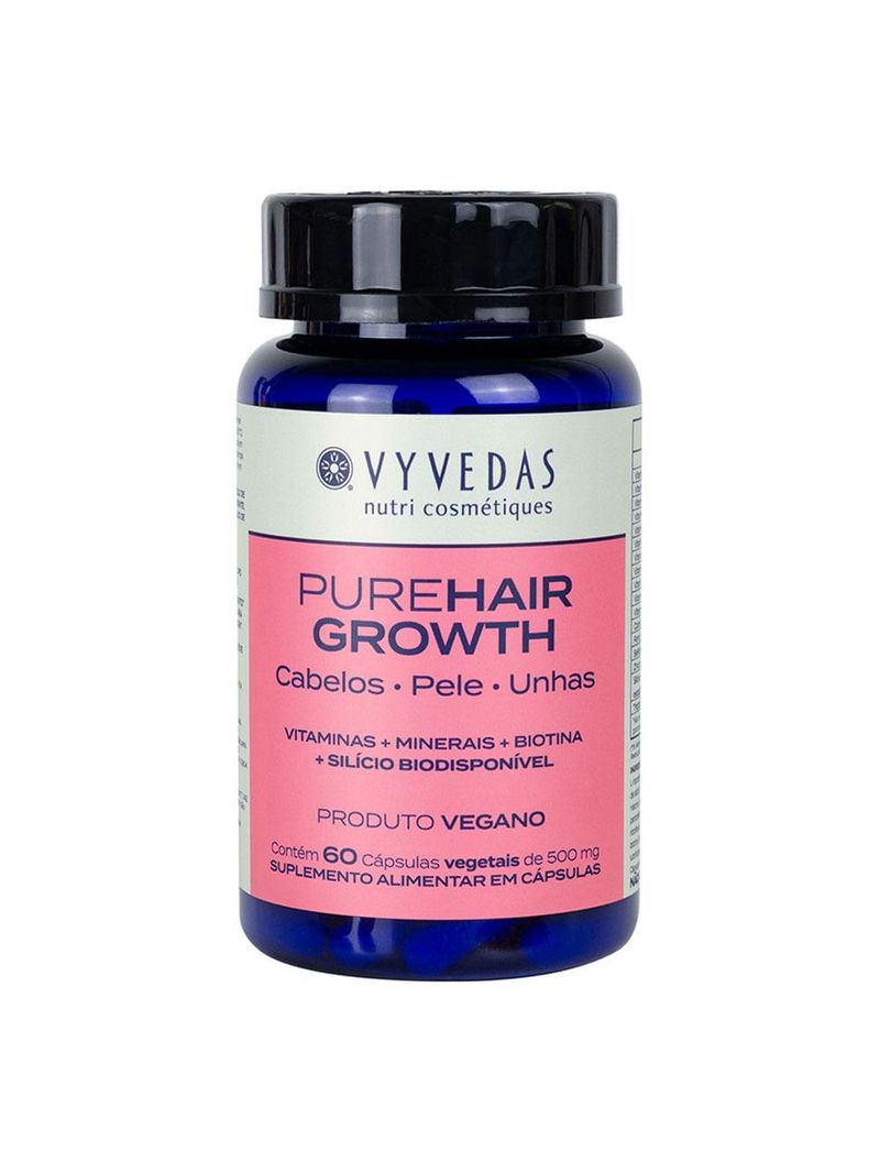 Suplemento purehair growth vyvedas