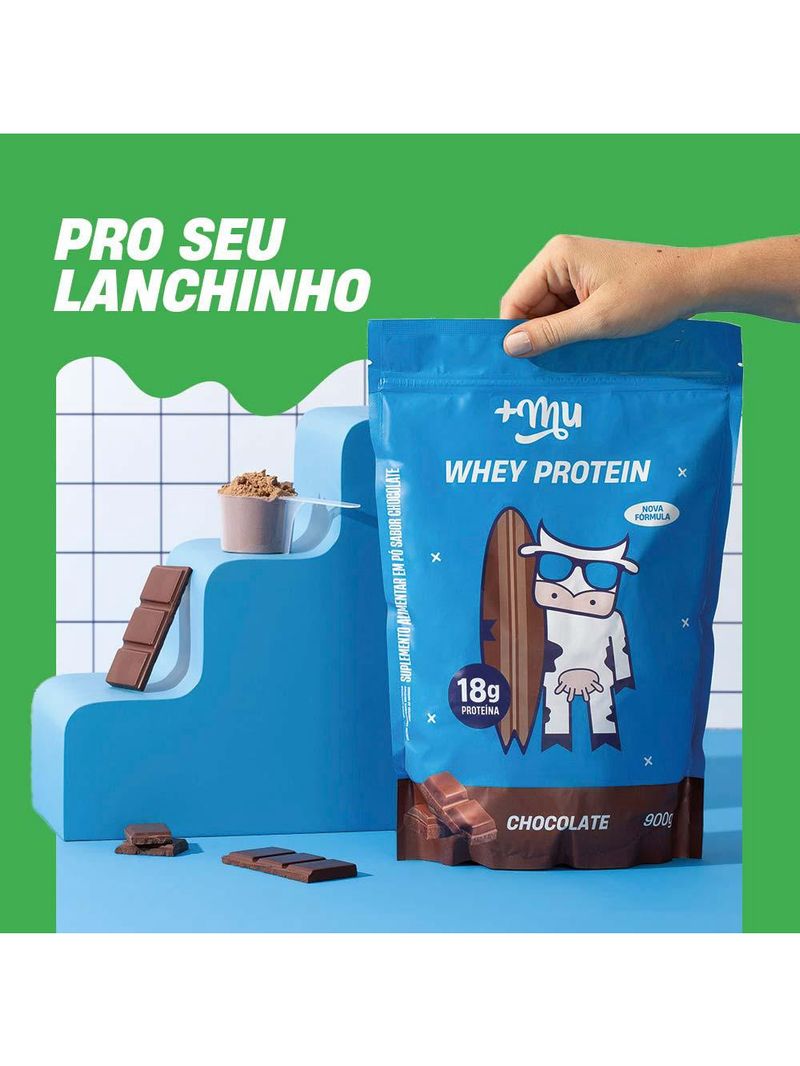 Whey concentrado +mu - cookies’n cream - refil