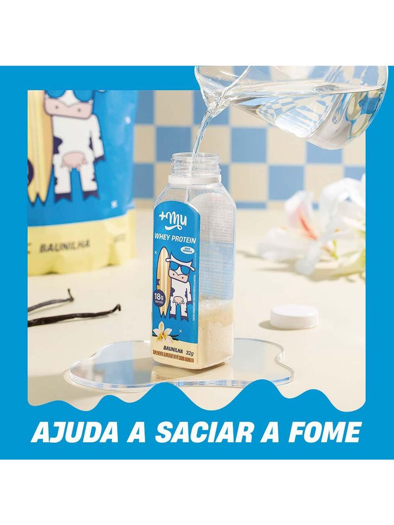 Whey concentrado +mu - cookies’n cream - refil