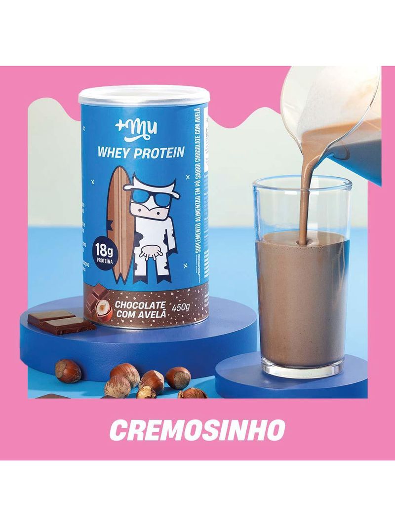 Whey concentrado +mu - cookies’n cream - refil