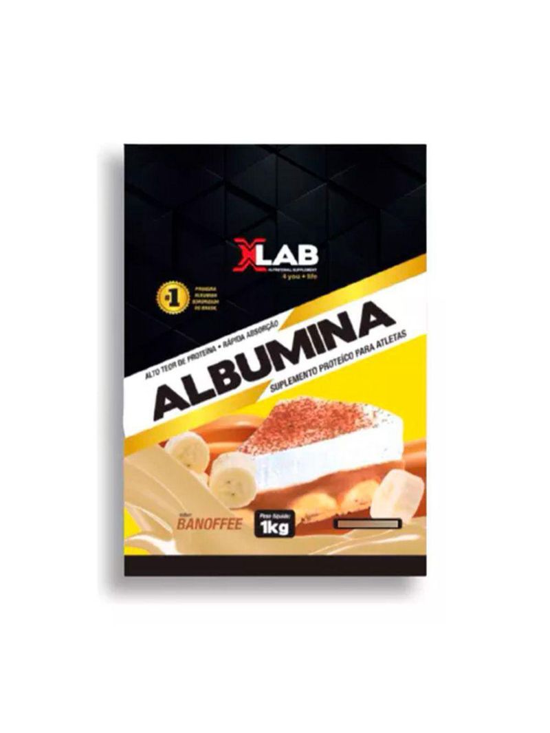 Albumina 1kg Sabor Banoffee X-lab