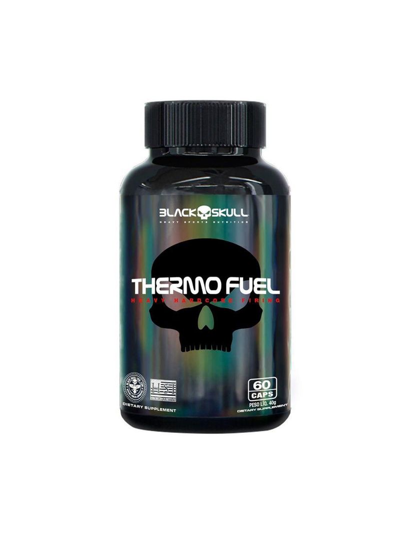 Termogênico Thermo Fuel 60 Capsulas Black Skull
